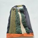 Czapka na podszewce kolorowa patchworkowa rękodzieło świetna na codzienne noszenie polecam rozmiar