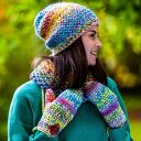 Czapka MERINO 100% Explorer “Cukierki”