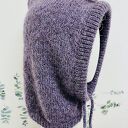 Delikatna balaclava z alpaki i jedwabiem - kaptur zamiast czapki