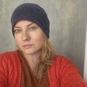 Szara czapka unisex na podszewce - ręcznie farbowana, rozmiar uniwersalny
