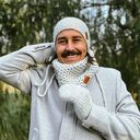 Męska czapka MERINO Explorer “Wybielony szary”