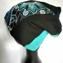 Czapka codzinna uniwersalna patchworkowa na podszewce smerfetka box x1