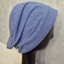 Czapka unisex niebieska dzianina na podszewce rozmiar uniwersalny dobra na codzienne