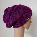 Fioletowa czapa czapka