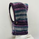 Balaclava oversize kominiarka kaptur zamiast czapki handmade