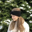 Opaska wełniana handmade 100% wełna