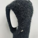 Miękka ciepła balaclava kominiarka kaptur czapka alpaka merino ręczna robota