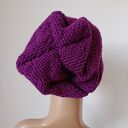 Fioletowa czapa czapka