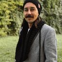 Męska czapka MERINO Neverland “Czarny” podszewka JEDWAB