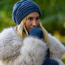 Czapka MERINO This is it “Ciemny niebieski”