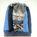 Czapka norweski wzorek smerfetka na podszewce, dobra na codzienne noszenie, uniwersalna, polecam polec