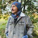 Męska czapka MERINO Explorer “Ciemny niebieski”