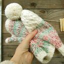 Czapka i Komin Candy - wełniany, ciepły zestaw na zimę