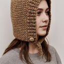 Balaclava kominiarka kaptur zamiast czapki z wełną merino