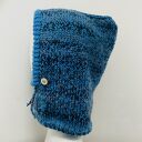 Ciepła balaclava oversize kominiarka kaptur zamiast czapki z wełną