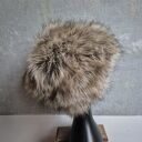 Szalona czapka ze sztucznego futra, duża zwariowana, rozmiar uniwersalny, miękka i lekko rozciągliwa