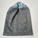 Czapka szara Smerfetka codzienna materiał rozciągliwy miękki świetna na noszenie