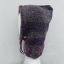 Balaclava oversize - kominiarka kaptur z wełną merino (kapturokomin)