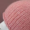 Alpaca pilotka z węzełkiem morelowa balaclava czapka z nausznikami brzoskwiniowy róż