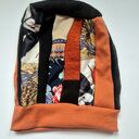 Czapka damska Smerfetka patchworkowa, na podszewce dobra na codzienne noszenie, wykonana w pojedyncz