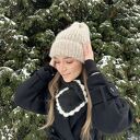 Czapka Kinu z alpaki i jedwabiu handmade