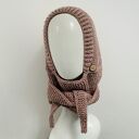 Balaclava kominiarka kaptur z szalikiem zamiast czapki