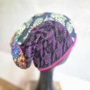 Czapka na podszewce kolorowa patchworkowa rękodzieło świetna na codzienne noszenie