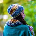 Czapka MERINO 100% Explorer “Cukierki”