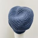 Czapka całoroczna przejściowa cienka bawełna s/m unisex jeans