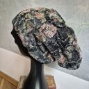 Ciepla futrzana odcienie szarosci bardzo miła na podszewce, ze sciagaczem, czapka