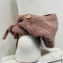 Balaclava kominiarka kaptur z szalikiem zamiast czapki