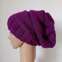 Fioletowa czapa czapka