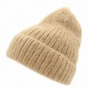 Milusia #3 - puchata czapka zimowa handmade
