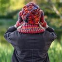 Ręcznie robiona czapka handmade na chłodne dni