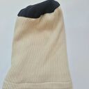 Czapka smerfetka ecru na podszewce świetna na codzienne noszenie polecam boks p1