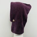 Ręcznie robiona balaclava miękki kapturokomin z alpaki i merynosa