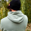 Czarna bawełniana czapka beanie 2w1 z logo ekoskórka Brain Inside