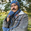 Męska czapka MERINO Explorer “Ciemny niebieski”