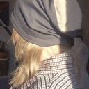 Czapka Smerfetka na podszewce uniwersalna w odcieniach szarości i brązu Wiosenna polecam boks P1