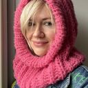 Kominiarka balaclava z alpaki i jedwabiu - kapturek oversize z regulacją