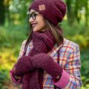 Czapka MERINO Explorer “Bordo”