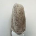 Delikatna balaclava z alpaki i merino - kominiarka w formie kaptura oversize