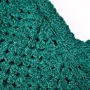 Balaclava alpaka i jedwab handmade, ręcznie szydełkowana zimowa kominiarka