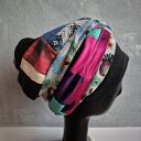 Czapka turbanowa w uniwersalnym rozmiarze, na podszewce, ciepła, miękka wygląda fantastycznie, ale n