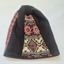 Czapka patchworkowa smerfetka na podszewce świetna na codzienne noszenie polecam boks p1