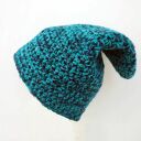 Czapka handmade No. 022 / beanie szydło