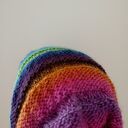 Kolorowa długa czapka