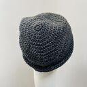 Cienka czapka beanie Smerf z bawełny S/M - antracyt