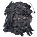 Czapka Meduza wytkana ręcznie na krośnie, artystyczne nakrycie głowy