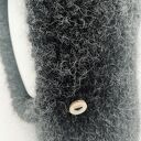 Miękka ciepła balaclava kominiarka kaptur czapka alpaka merino ręczna robota